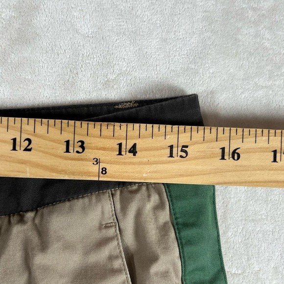 Vince Size 6 Camel Brown Two Tone Classic Cotton Trouser Pants C12 - Picture 8 of 10